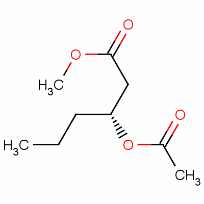 3-乙酰氧基己酸甲酯结构式_77118-93-5结构式