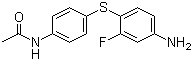 N-[4-[(4-氨基-2-氟苯基)硫代]苯基]乙酰胺结构式_771477-12-4结构式
