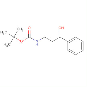 N-(2-羟基-2-苯基乙基)-N-甲基氨基甲酸叔丁酯结构式_77184-09-9结构式