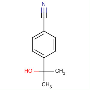 4-(2-羟基丙烷-2-基)苯甲腈结构式_77802-22-3结构式