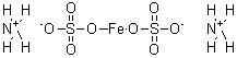 硫酸亚铁胺六水合物结构式_7783-85-9结构式