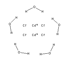 氯化镉水合物结构式_7790-78-5结构式