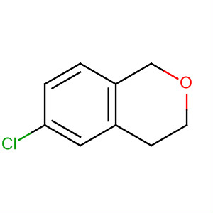 6-氯-3,4-二氢-1H-2-苯并吡喃结构式_78317-88-1结构式