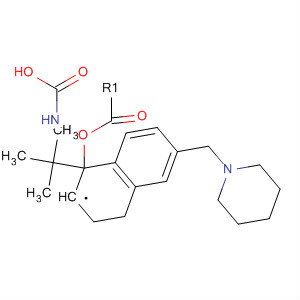 6-(哌啶-1-甲基)-1,2,3,4-四氢萘-2-基氨基甲酸叔丁酯结构式_783239-08-7结构式