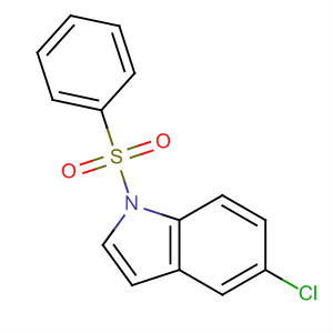 5-氯-1-(苯基磺酰基)-1H-吲哚结构式_78329-47-2结构式
