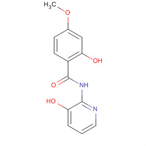 (9ci)-2-羟基-n-(3-羟基-2-吡啶)-4-甲氧基-苯甲酰胺结构式_783370-97-8结构式