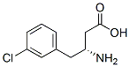 (R)-3-氨基-4-(3-氯苯基)丁酸结构式_785038-49-5结构式