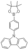 9-[4-(4,4,5,5-四甲基-1,3,2-二噁硼烷-2-基)苯基]-9h-咔唑结构式_785051-54-9结构式