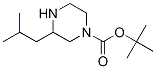 3-(2-甲基丙基)-1-哌嗪羧酸-1,1-二甲基乙酯结构式_78551-93-6结构式