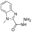 (9ci)-1-甲基-1H-苯并咪唑-2-羧酸肼结构式_78620-29-8结构式