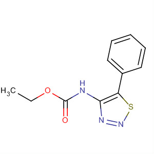 4-乙氧基羰基氨基-5-苯基-1,2,3-噻二唑结构式_79036-12-7结构式