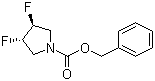 (3R,4R)-N-Cbz-3,4-difluoropyrrolidineStructure,790658-58-1Structure (3R,4R)-N-Cbz-3,4-difluoropyrrolidine Structure,790658-58-1Structure