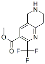 2-三氟甲基-5,6,7,8-四氢-[1,6]萘啶-3-羧酸甲酯结构式_794461-82-8结构式