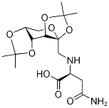 N2-[1-脱氧-2,3:4,5-二-O-(1-甲基乙亚基)-beta-D-吡喃果糖-1-基]-L-天冬氨酰胺结构式_794477-75-1结构式