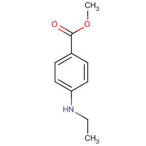 4-(乙基氨基)苯甲酸甲酯结构式_79663-14-2结构式