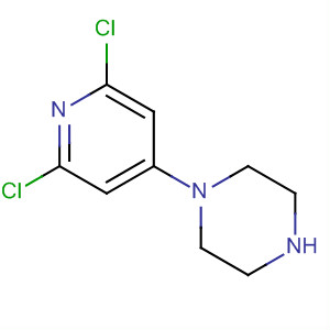 1-(2,6-二氯吡啶-4-基)哌嗪结构式_796856-41-2结构式