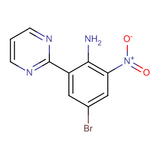 4-溴-2-硝基-6-(嘧啶-2-基)苯胺结构式_797047-19-9结构式