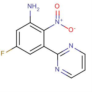 5-氟-2-硝基-3-嘧啶-2-基-苯胺结构式_797047-25-7结构式
