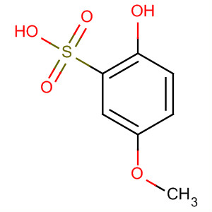 2-羟基-5-甲氧基苯磺酸结构式_79852-04-3结构式