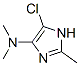 5-氯-n,n,2-三甲基-1H-咪唑-4-胺结构式_799814-63-4结构式