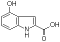4-羟基吲哚-2-甲酸结构式_80129-52-8结构式