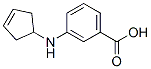 (9ci)-3-(3-环戊烯-1-基氨基)-苯甲酸结构式_80231-19-2结构式
