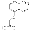 (异喹啉-5-基氧基)-乙酸结构式_80278-25-7结构式