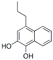 (9ci)-4-丙基-1,2-萘二醇结构式_80280-92-8结构式