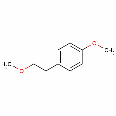 1-甲氧基-4-(2-甲氧基乙基)苯结构式_80314-58-5结构式