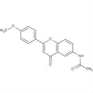 N-(2-(4-甲氧基苯基)-4-氧代-4H-色烯-6-基)乙酰胺结构式_80881-76-1结构式