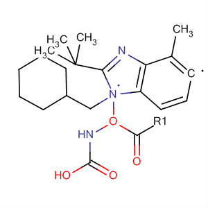 [2-叔丁基-1-(环己基甲基)-1H-苯并咪唑-5-基]氨基甲酸甲酯结构式_809237-71-6结构式