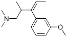 3-(3-甲氧基苯基)-n,n,2-三甲基-3-戊烯-1-胺结构式_809282-29-9结构式