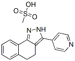 4,5-二氢-3-(4-吡啶)-2H-苯并(g)-吲唑甲磺酸盐结构式_80997-85-9结构式