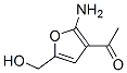 (9ci)-1-[2-氨基-5-(羟基甲基)-3-呋喃]-乙酮结构式_81145-01-9结构式