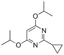 (9CI)-2-环丙基-4,6-双(1-甲基乙氧基)-嘧啶结构式_811802-33-2结构式