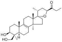 15-脱氧尤可甾醇结构式_81241-53-4结构式