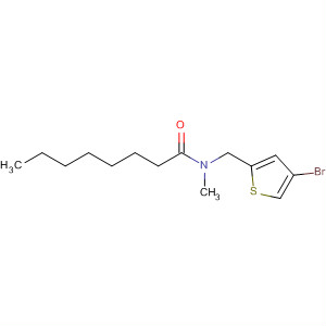 N-[(4-溴-2-噻吩)甲基]-n-甲基辛酰胺结构式_814256-00-3结构式
