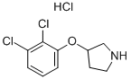 3-(2-氟苯基)吡咯烷盐酸盐结构式_817187-08-9结构式