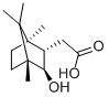 [1R-(2-endo,3-exo)]-3-羟基-4,7,7-三甲基双环[2.2.1]庚烷-2-乙酸结构式_81925-04-4结构式