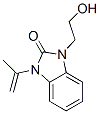 1,3-二氢-1-(2-羟基乙基)-3-(1-甲基乙烯基)-2H-苯并咪唑-2-酮结构式_81942-81-6结构式