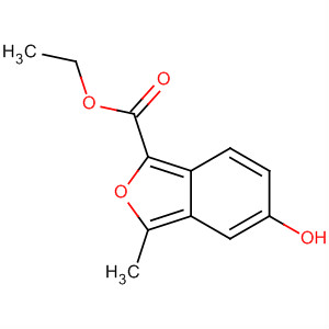 5-羟基-3-甲基苯并呋喃-2-羧酸乙酯结构式_82039-85-8结构式