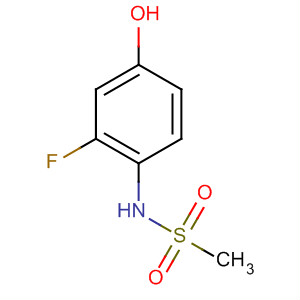 N-(2-氟-4-羟基苯基)甲烷磺酰胺结构式_821765-75-7结构式