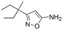 3-(1-乙基-1-甲基丙基)-5-异噁唑胺结构式_82560-06-3结构式