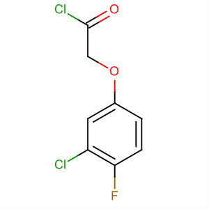 3-氯-4-氟-苯氧基乙酰氯结构式_826990-47-0结构式