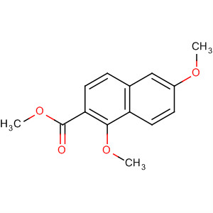 1,6-二甲氧基萘-2-羧酸甲酯结构式_827320-09-2结构式