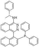 (S)-(-)-4-[2-(二苯基膦)-1-萘]-N-[(R)-1-苯乙基]-1-邻苯二胺结构式_828927-96-4结构式