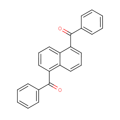 1,5-二苯甲酰基萘结构式_83-80-7结构式