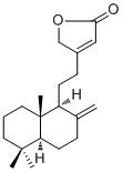 8(17),13-Labdadien-15,16-olideStructure,83324-51-0Structure 8(17),13-Labdadien-15,16-olide Structure,83324-51-0Structure