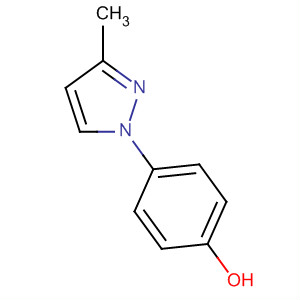 4-(3-甲基-1H-吡唑-1-基)苯酚结构式_83430-96-0结构式