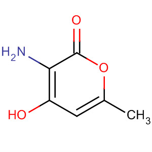 (9ci)-3-氨基-4-羟基-6-甲基-2H-吡喃-2-酮结构式_83432-20-6结构式